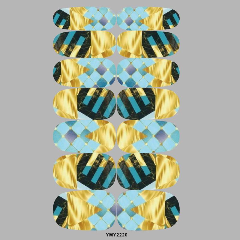 Marble Nail Art Stickers YMY2218-2229