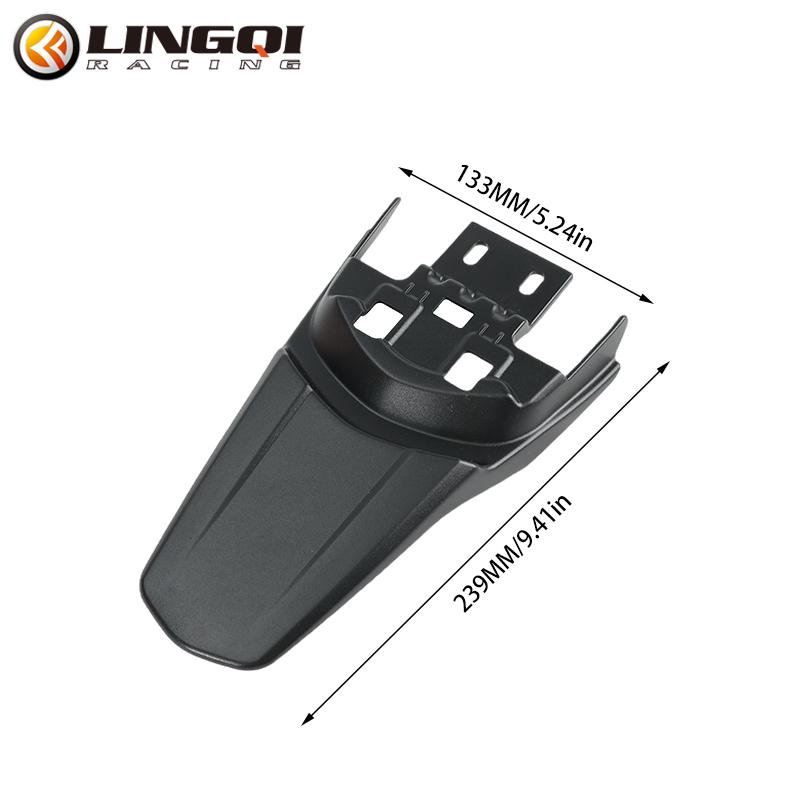 LINGQI Rear Fenders Tire Universal Saddle Mudguard Cycling Accessories For Light Bee X S 79BIKE E-Bike Plastic Fender Parts