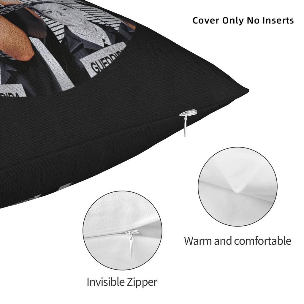 CA7RIEL & Paco Amoroso Papota Tour Pillow Cover Cute Funny Pillow Case For Sofa Home Decor Graphic Pillowcases Gift Idea