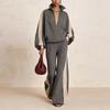 Women's Corduroy Two Piece Set with Color for Fall and Winter