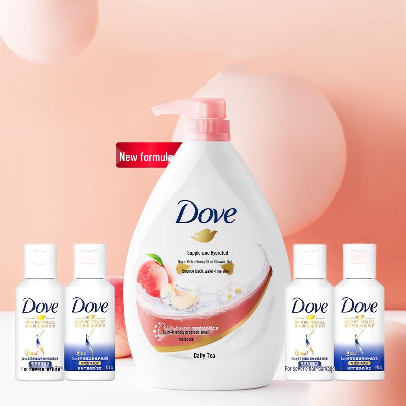 

Dove Elastic & Hydrating Refreshing Shower Gel