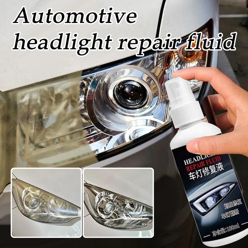 Auto Headlight Lens Restorer 100ml Headlights Cleaner And Restoration Professional Automotive Exterior Accessories Headlamp