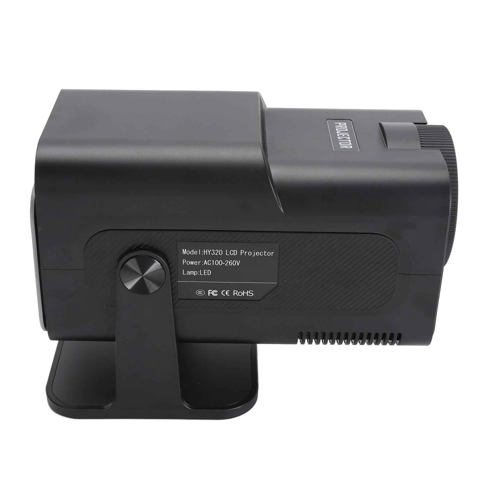 

Маленький проектор 4K 10000lm Auto Trapezoidal 180 Degree Rotation Portable Projector с 2.4G 5G US Plug