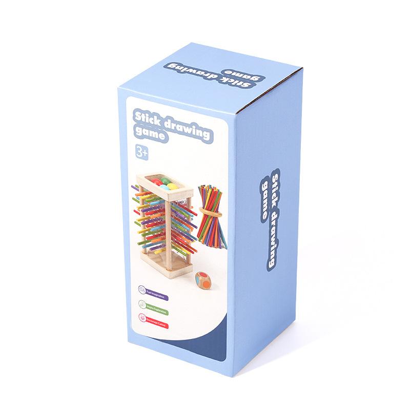 Children's Wooden Stick Balance Game Stick Puzzle Toy