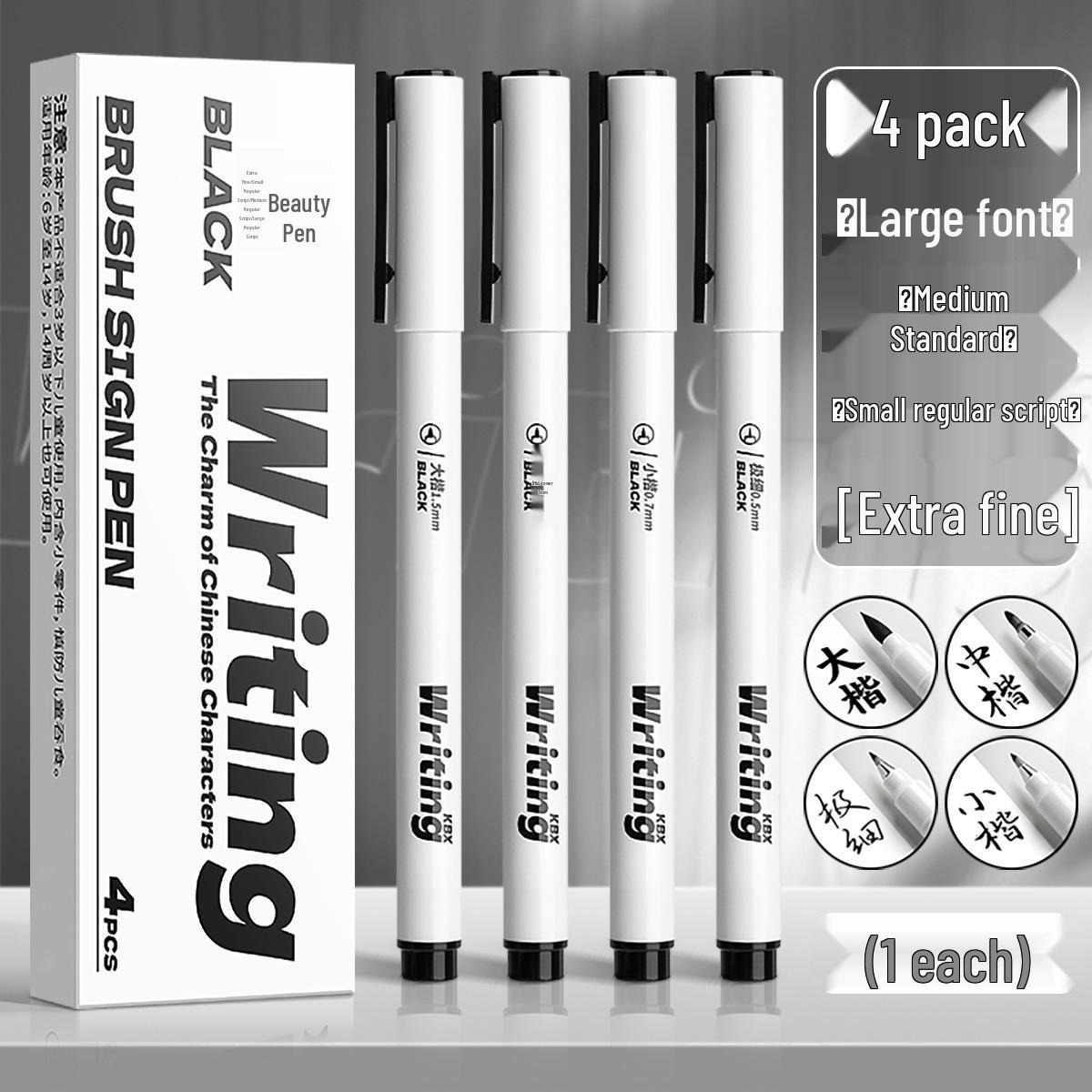 

Waterproof Fine Point Black Pen - Oil-Based Outlining for Art & School Use, Fade-Resistant Ink. Default