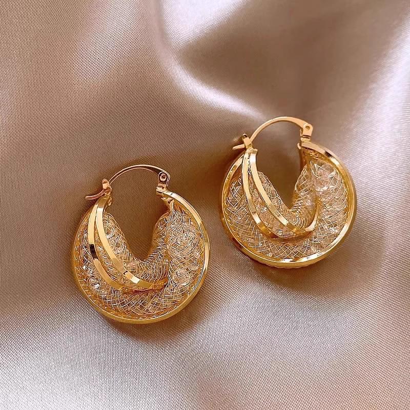 2025 Trendy Large Earrings: Simple, Cool, Versatile - Perfect for Round Faces