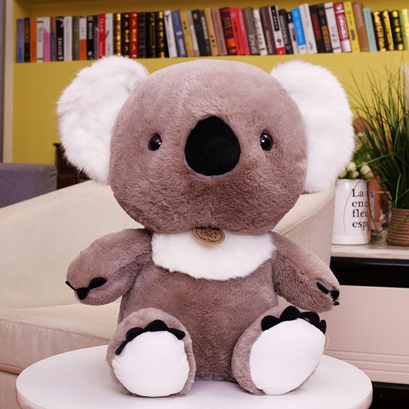 

Teddy Bear Koala Sloth Doll Gift Doll Ragdoll Home Decor Girl Children 22cm/8.66in серый