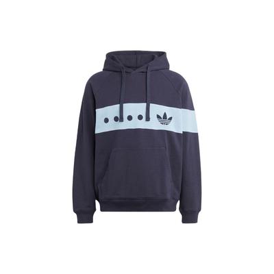 adidas Originals Color Block Hoodie Shadow Navy Men IC8391