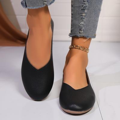 Fashion New Spring/Autumn Women's Flats Pionted Toe Flat Shoes for Women Slip-on Platform Shoes Outdoor Causal Shallow Office Lady Shoes