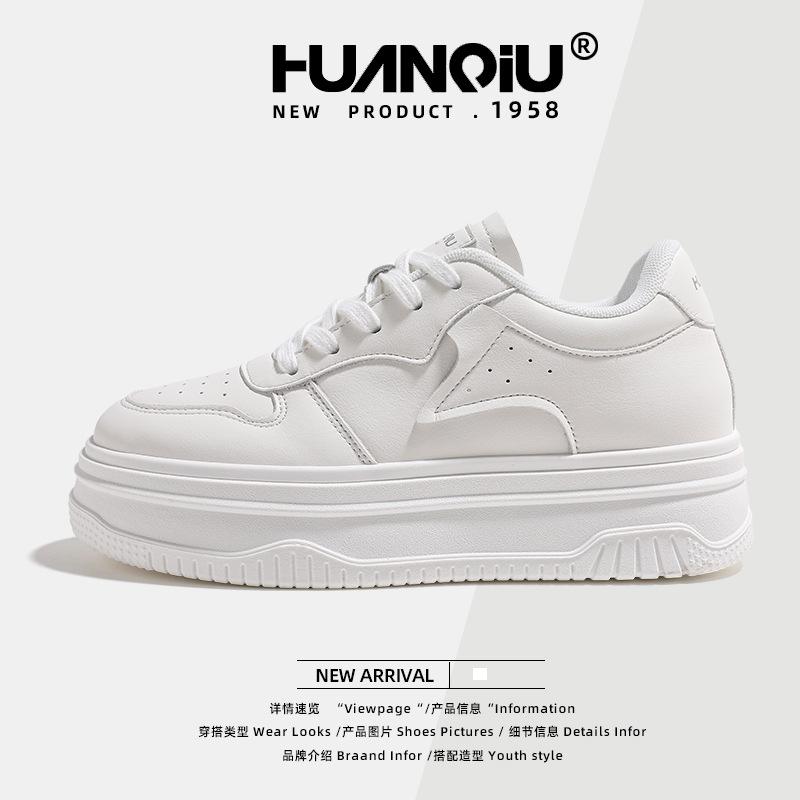 

Global platform white shoes women s shoes XHQ-G369 new summer versatile women s shoes casual heightening board shoes women 40 белый