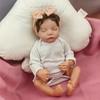 Reborn Baby Puppe Spielzeug Gemischt Silikon Vinyl Puppe Fertig 3D Bemalt Haut Venen Kunst Sammlung Puppe Geschenk Für Mädchen