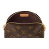 LOUIS VUITTON Coated Canvas Makeup Bag Women's Brown M25653