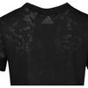 Adidas T Burnout Fashion Trend Comfortable Short Sleeve T-Shirt Women Tops Black FT2896