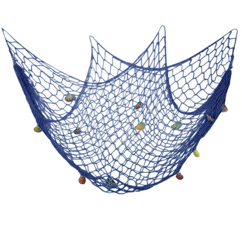 

Рыболовная сеть Морские настенные украшения Студия Реквизитная комната Домашний декор Средиземноморские наклейки Морской сад Спасательный круг Поделки Морские