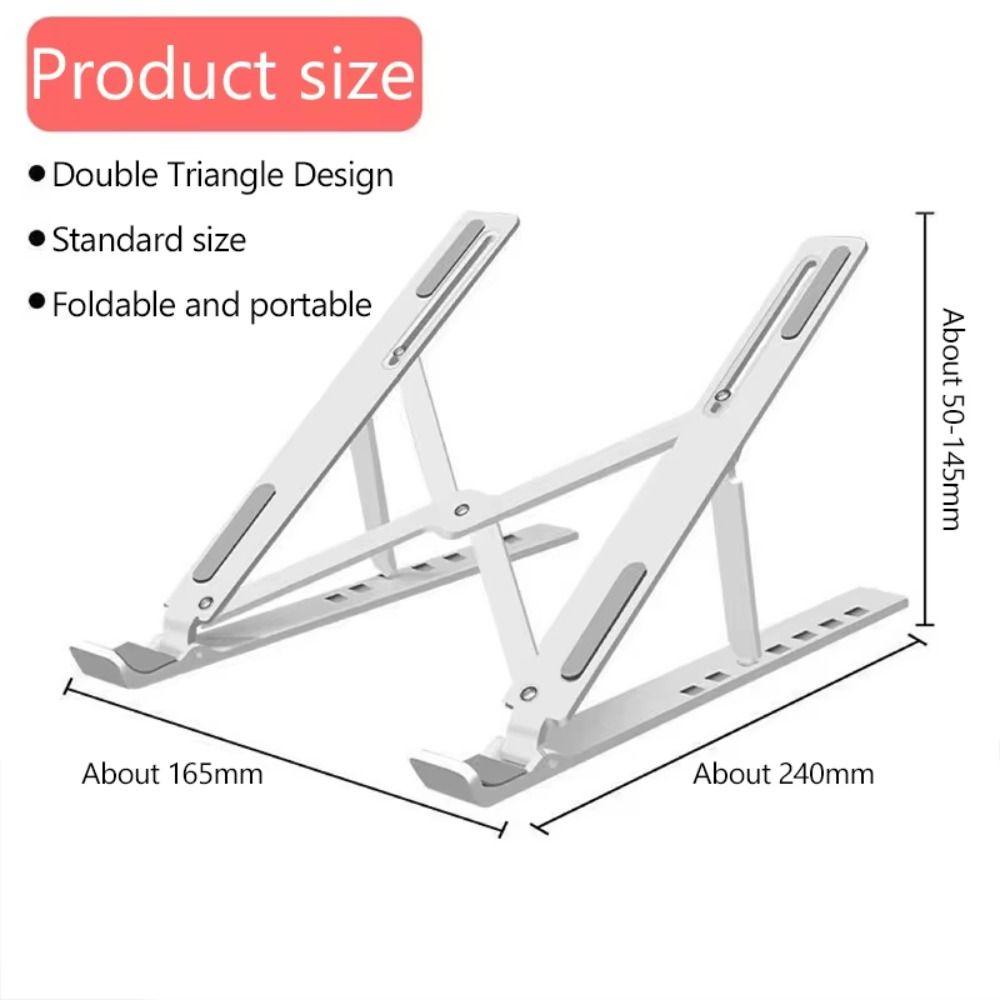 Universal Laptop Stand Adjustable Laptop Cooling Base Notebook Holder  for Laptop/Tablet/phone
