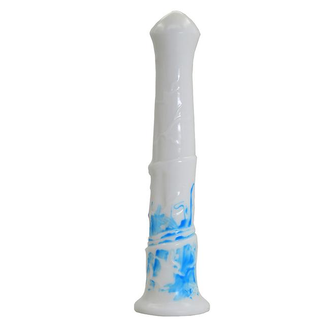 Ejaculation Horse Dildo With Suction Cup Spray Liquid Squirting Penis Silicone Multi Color Anal Sex Toys For Men Women