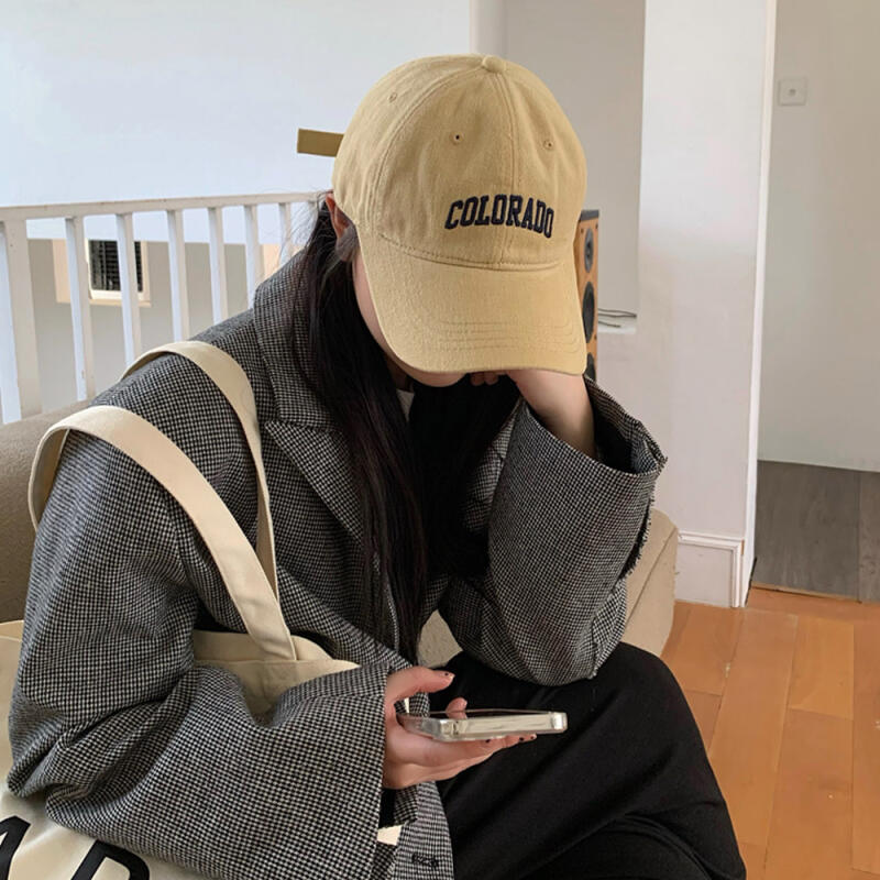 Nobe embroidery cap, ball cap, couple baseball cap green