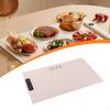 Electric Warming Tray Foldable Heating Pad for Gatherings Buffet Dining Room Beige