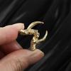 Girl Rhinestone Zinc Zinc Alloy Pearl Hair Clip Butterfly Hair Claw Grasping Clip Hair Accessories