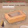 Homeglen Kraft Paper Salad Box