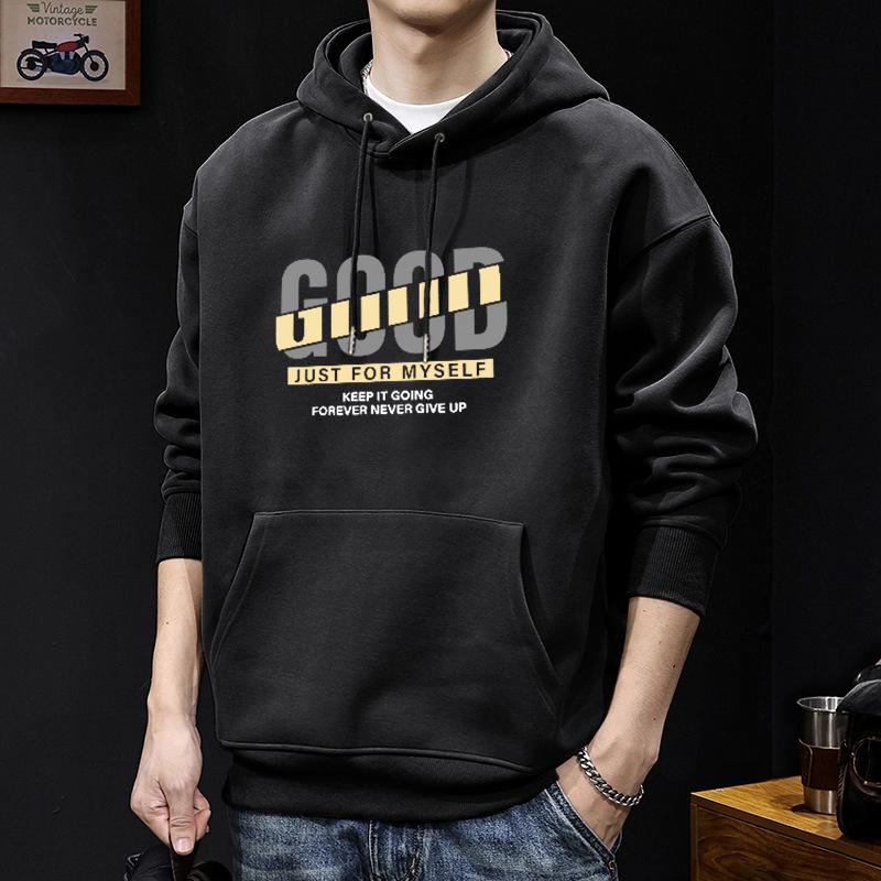 Men's Trendy Loose-Fit Hoodie: Spring & Autumn Couple's Jacket