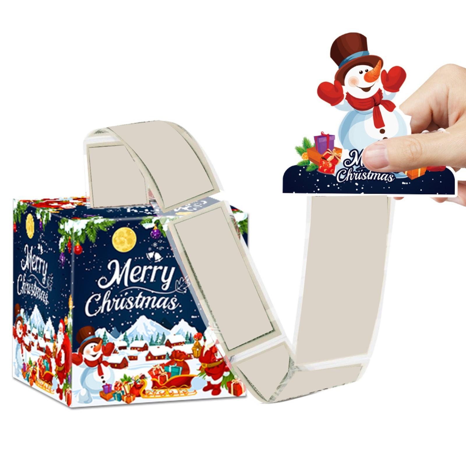 

Рождественская тематическая вечеринка Мультяшный Клаус Коробка-сюрприз для подарков Вечеринка Декоративные элементы One Size