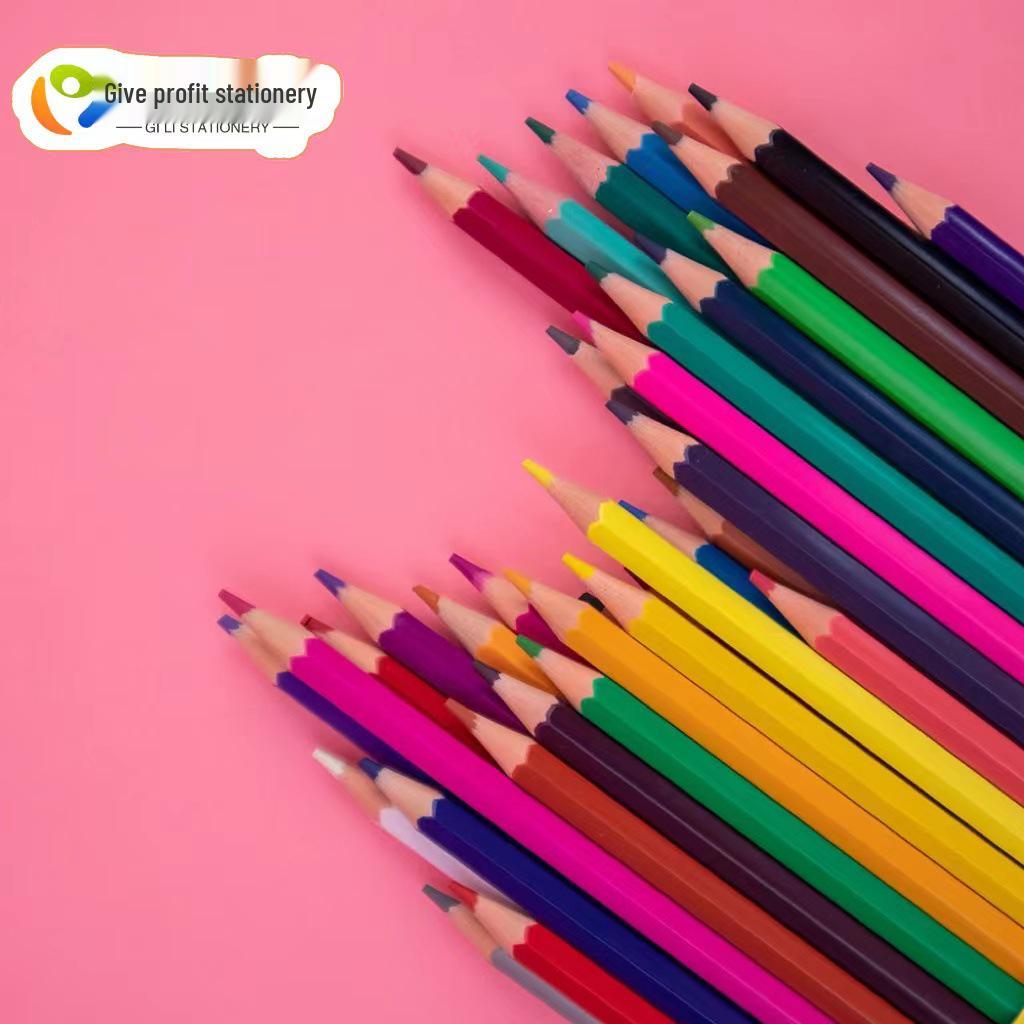 Oil-Based Colored Pencil Set for Kids - 12/18/24/36 Colors