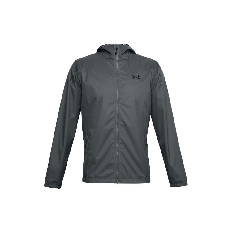 Under Armour Forefront Rain Training Jacket Men Pitch Gray 1321439-012 M