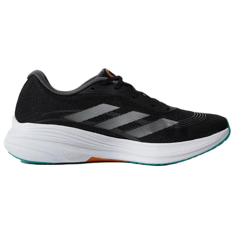 Adidas ETHER LITE Fabric Cushioning Abrasion Resistant Breathable Running Shoes Unisex Black KI1180