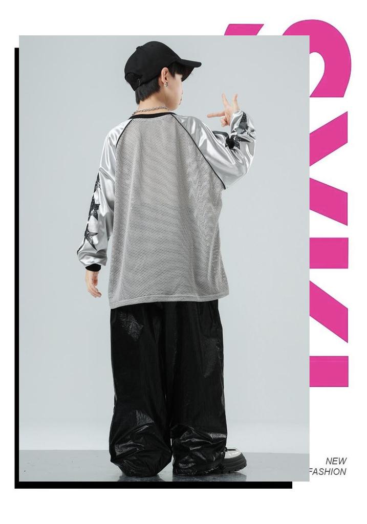 Abbigliamento Trendy Hip Hop e Jazz per Bambini - Stile Americano