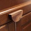 Rustic Style Wood Furniture Pulls Easy To Install Cabinet Handles for Kitchen Wardrobe Closet Drawer Farmhouse Renovation