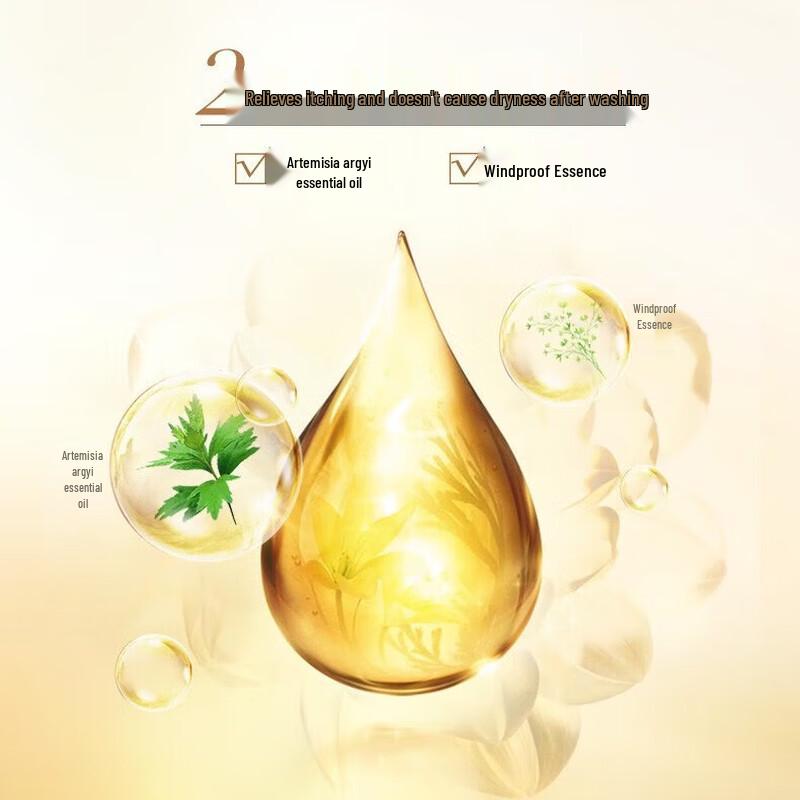 Liushen Mugwort Anti-Itch Shower Gel