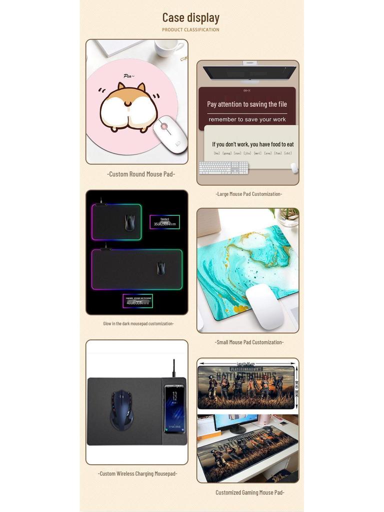 English Edition Large Quick Keys Mouse Pad with Stitched Edges - Custom Heat Transfer Design for Office Desks