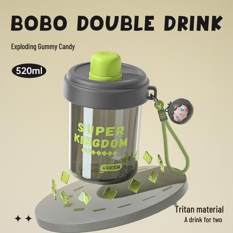 COOKER KING Tritan Straw Water Bottle