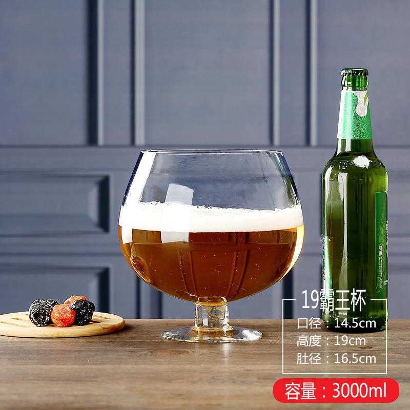 Extra großes Weinglas, riesiger Bierbecher mit großem Fassungsvermögen, Rotweinglas, Kelch, Heldenbecher