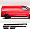 4Pcs/Lot Car Both Side Stripes Stickers Custom Decor Camper Van Graphics Vinyl Decals Auto Tuning Accessories For Fiat Talento