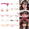 Cartoon Pattern Water Transfer Tattoo Decals Disposable Facial Stickers Lovely Removable Body Art Ornaments Waterproof Temporar