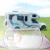 New Outdoor Travel Mosquito Net,Foldable Lightweight Small Mosquito Nets,Single Bed Camping Mosquitoes Tent for University Dorm