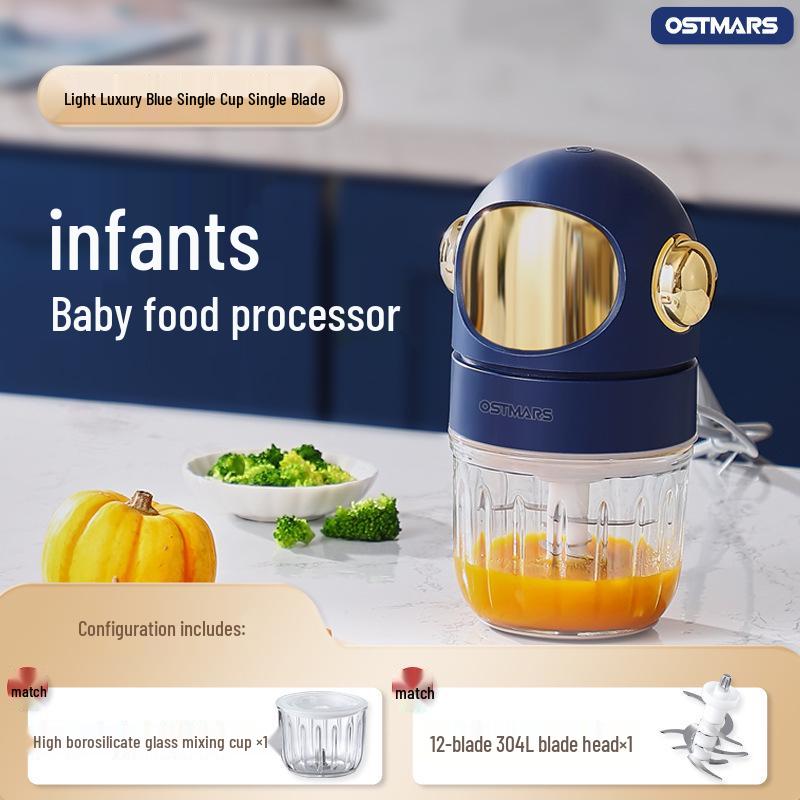 OSTMARS Baby Food Maker: Multifunctional Mini Blender & Electric Food Processor