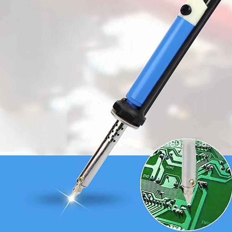 5 Stück 1,6 mm/1,2 mm Düse Lötkolbenspitzen Metall Lötspitze für Elektrische Vakuum-Lötsaugpumpe Entlötpumpen Schweißen