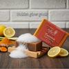 Rustic Art Turmeric Soap | Glow & Skin Brightening | Coconut Milk & Cocoa Butter | Handmade Organic | For Women & Men | 100g