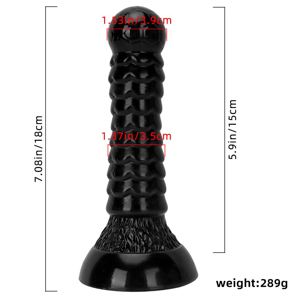 MoDi Soft 18cm Dildo Fake Penis Dick Anal Plug Adult Sex Toys for Men Women 18+