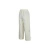 Nike Casual Straight-Leg Drawstring Wide-Leg Pants Women Bottoms Beige DM7910-715