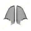 For Tesla Model S 2014-2021 Silver Chrome Car Side Door Wing Cover Rear View Mirror Lower Housing Holder Caps Replacement