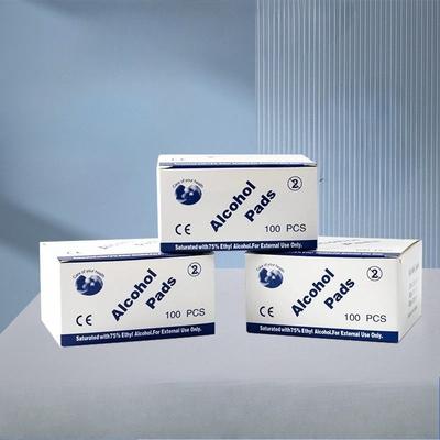 Disposable Alcohol Wipes, 75 Degrees, 100 Pieces, Jewelry, Nail Polish, Tableware, Mobile Phone Screens, Nail Care