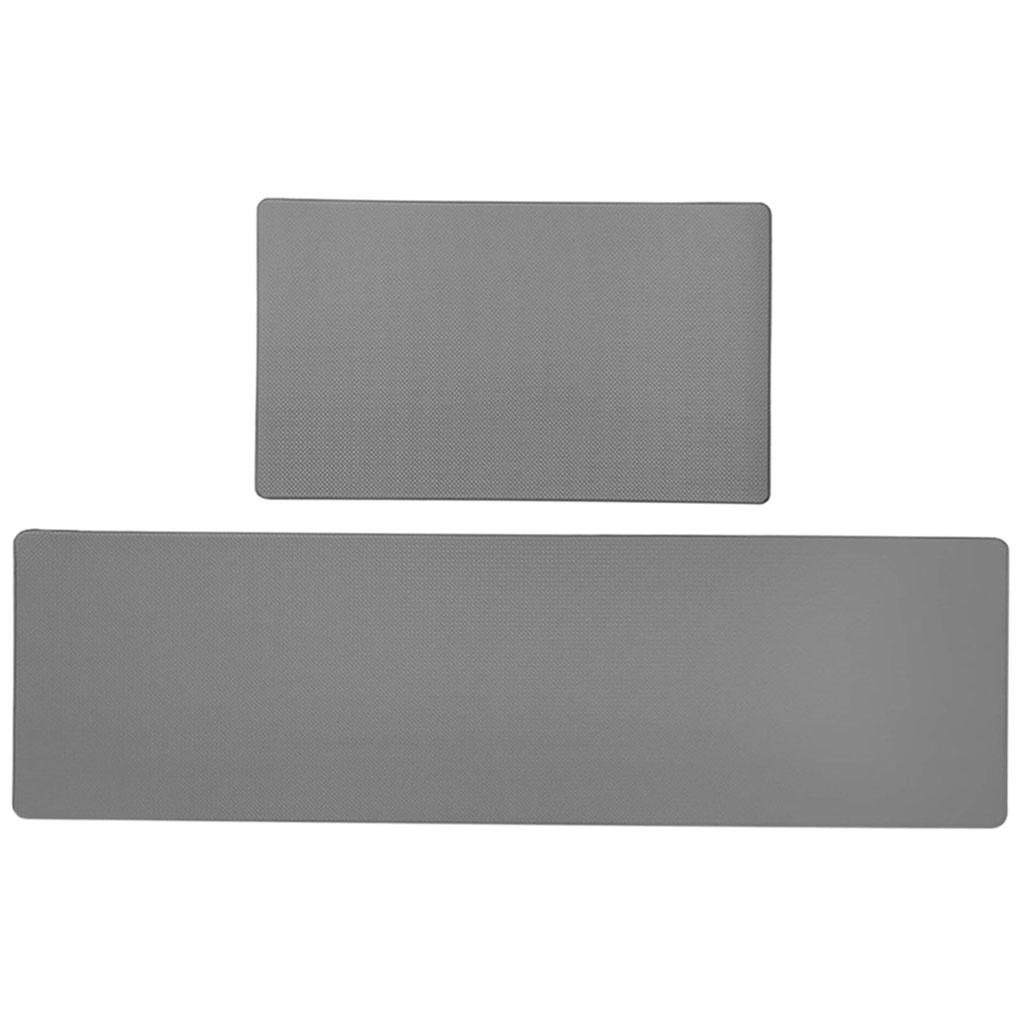 Non Slip PVC Kitchen Mat Comfort Runner Rug Cushioned Anti Fatigue Floor Thick Doormat for