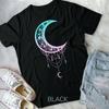 Occult Pastel Goth Soft Goth Aesthetic Clothes Crescent Unisex Form T-shirt