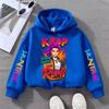Ropa Infantil Kpop Caza de Brujas, Incluyendo Sudaderas con Capucha y Sudaderas de Moda para Niñas y Niños de 3 a 12 Años para Primavera y Otoño