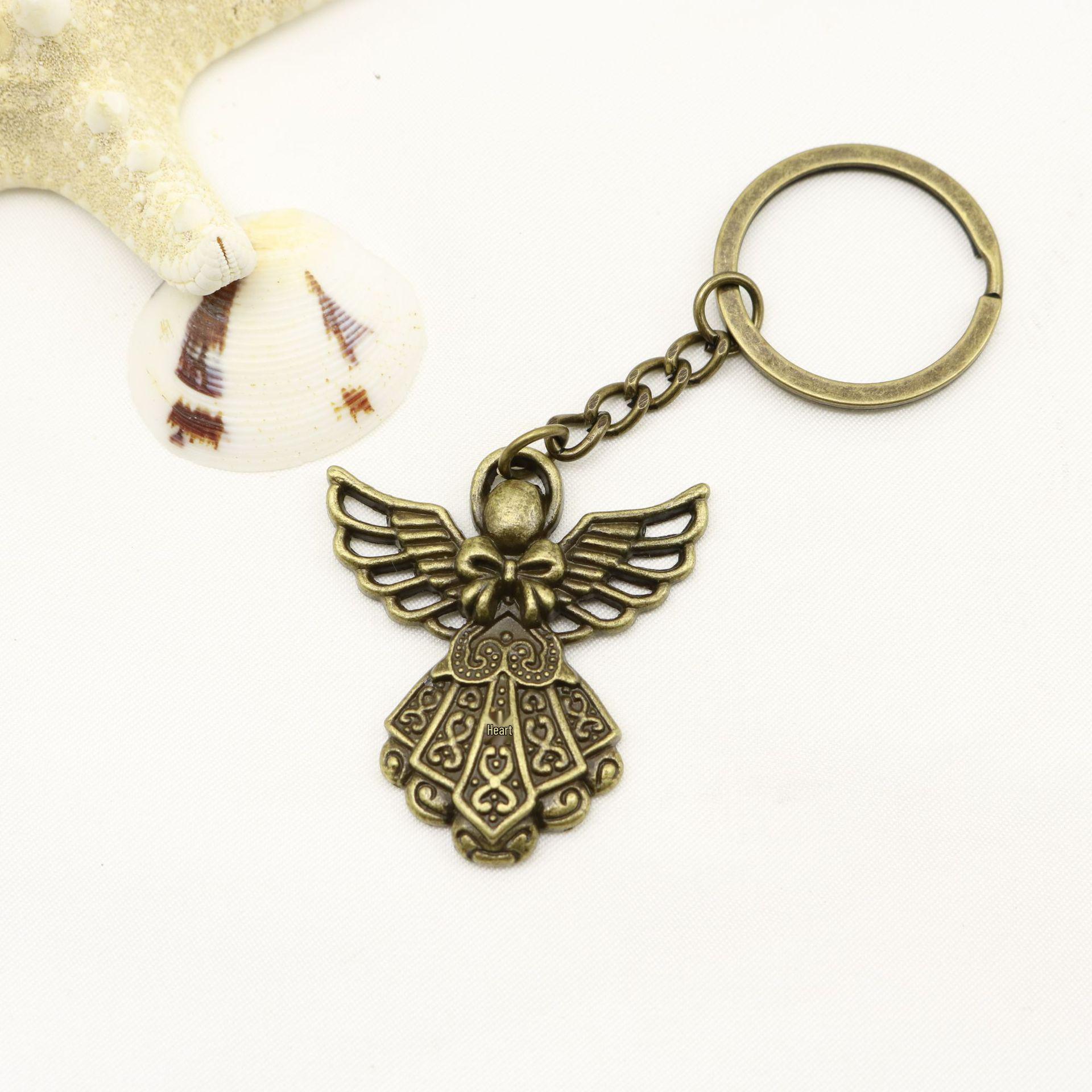 Simple Angel Keychain Pendant