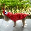 Pet Dog Winter Clothes Halloween Lobster Costume Cat Cosplay Xmas Suit Dog Fancy Dress Pet Outfit Funny Clothing French Bulldogs